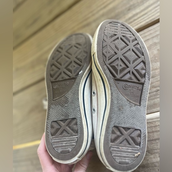 White kids converse size, mens size 3, women’s size 5 - Picture 7 of 7
